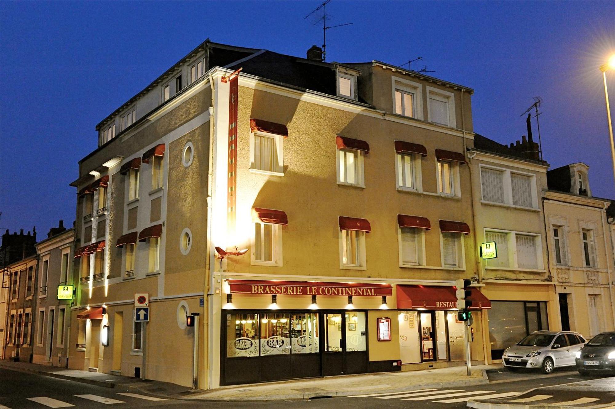 Logis Hotel Le Continental Châteauroux Kültér fotó